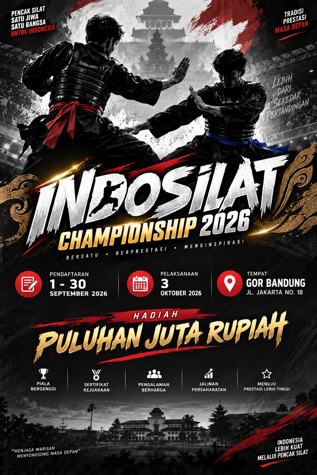 Flyer INDOSILAT CHAMPIONSHIP 2026